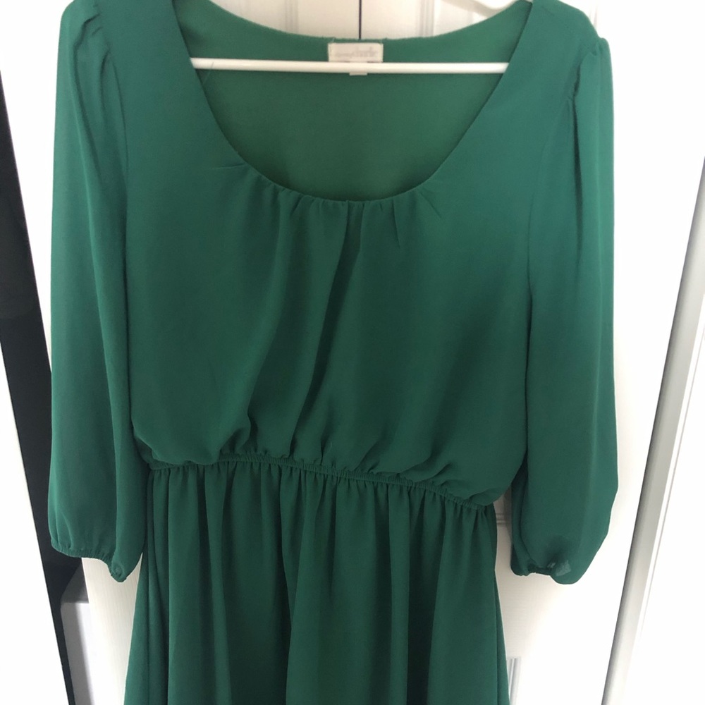 Green dress